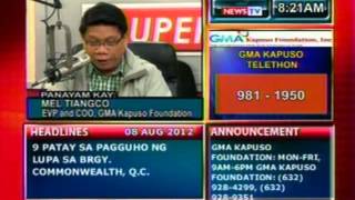DB: Panayam kay Mel Tiangco, EVP and COO, GMA Kapuso Foundation