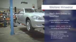 Mercedes S Klasse W221 Luftfederung Kompressor Einbauanleitung - Aerosus