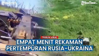 Tentara Ukraina Pakai Humvee dan Senapan Mesin AS Serang Parit Pasukan Rusia