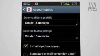 Email instellen op een Android toestel