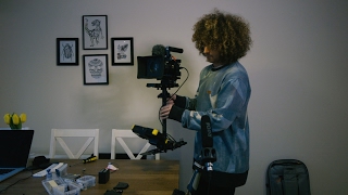 Sony A7sII and Atomos Shogun on the Glidecam HD-2000