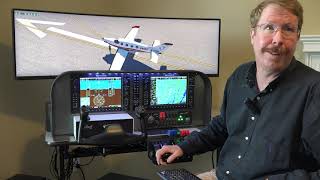 Austin, creator of X-Plane, tries out our Deluxe G1000 Package