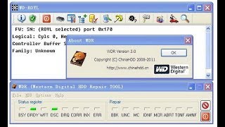 Сброс смарта на жестком диске HDD WD Western Digital программой WDR и WDR Pro