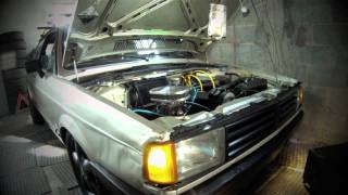 Gol quadrado 1987 Aspirado - No balanço do motor em 3D - HD 3D