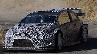Test Rallye Monte Carlo 2017 Jari-Matti Latvala Toyota Michelin Motorsport HD