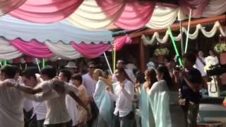 กุหลาบโชว์ Mr JORGE BAND  เจ้าบ่าวเต้นกลางงานแต่งอย่างฮา...