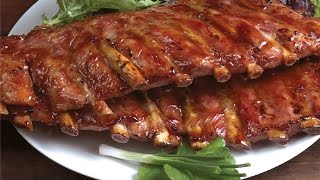 Копченые свиные ребрышки