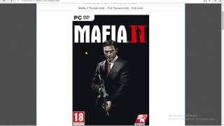 Mafia 2 Torrent le Yükleyip Kurma %100 oluyor!!!
