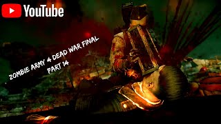 Zombie Army 4 Dead War Part 14 | Killing Zombie Adolf Hitler 2020 | Giveaway at 1000 Subs!!!
