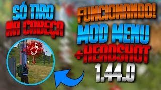 MELHOR MOD GRÁTIS COM HEADSHOT + COMO INSTALAR MOD MENU FREE FIRE ATUALIZADO PASSO A PASSO!