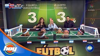 Expulsan al "Negro" Araiza en el Futbol de Cabeza | Hoy