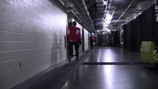 Iowa Wild defenseman Jonathon Blum Takes the Long Walk In Charlotte