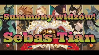 AFK Arena Polska - Summony dla widzów! | Sebas Tian | 249 summonów!