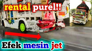 Bukti nyata!!!keaslian mesin jet Rental Purel(penzthok) melibas jalur pantura!!!