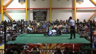 El Mariachi w/ Linda vs "Border Patrol" Derek Sanders por el PWR Jr. Hvywght Title en SF
