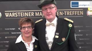 Warsteiner Majestätentreffen 2015 Grußwort Schützenbruderschaft Hirschberg