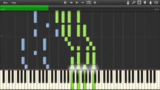 Anastasia - In the dark of the night - Piano tutorial (Synthesia)