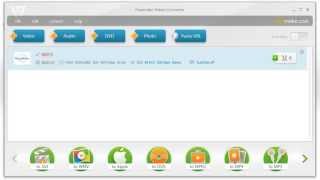 แปลงไฟล์ video ด้วยโปรแกรม Free Video Converter