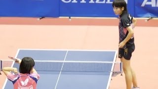 全日本卓球2014(ｼﾞｭﾆｱ女 決勝) 加藤美優 × 平野美宇 4th G