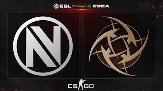 CS:GO - EnVyUS vs. NiP [Cbble] - ESL ESEA Pro League - Matchday 12