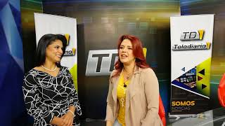 Lidia Pacheco con Alicia Machado es Miss Universo. Consejo para futuras Reinas de belleza.