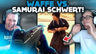 WAFFE VS. SAMURAI SCHWERT! ?? | WTF Videos