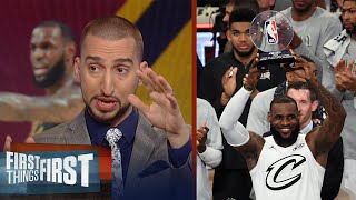 Nick Wright on LeBron James winning his 3rd All-Star Game MVP | FIRST THINGS FIRST