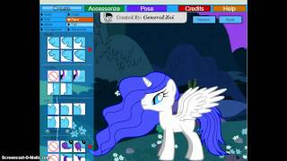 lets play pony creater