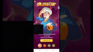 Me vs akinator
