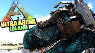 Prime Rex mit Tek Rüstung ◄2► ARK ULTRA ARENA Island ( Speed PvP mit Community )