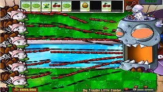 Amazing Max 9999 Cattail Hack vs Dr. Zomboss PVZ