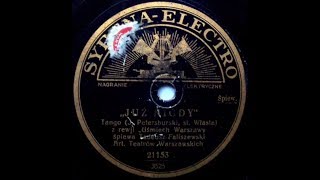 Stare polskie tango - Już nigdy... (1932)