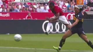 Boca Juniors vs Manchester United highlights HD (29.07.2009)