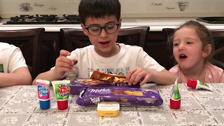 Пробуем новые конфеты Meller, Milka, Momentino и жидкую жевательную конфету Tubble Gum.