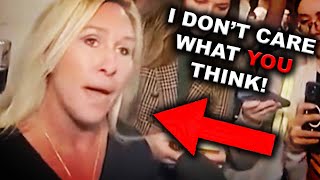 MTG Shocks Reporters With BONKERS Answer