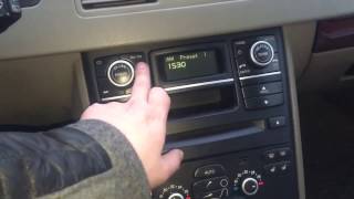 Результат замены магнитолы от рестайлинга на volvo xc90, вместо матричного.