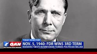 This Week In History: FDR Won Third Term