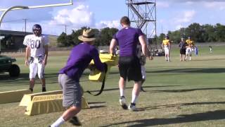 UMHB Football Fall Camp 2013