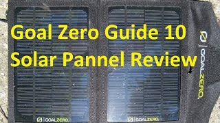 Goal Zero Guide 10 / Guide 7 Plus Solar Panel In-depth Review