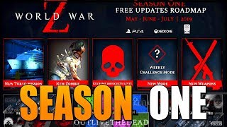 SURVIVAL MODE! World War Z - SEASON ONE | NEW WEAPONS, MISSIONS, CHARACTER SKINS & MORE! WWZ UPDATE