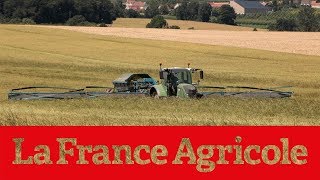 Reportage : J'ai développé une écimeuse récupératrice de 18 mètres.