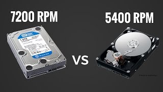 HDD : 7200rpm vs 5400rpm | HD