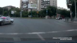 ВсеДТП. 12.07.2014 Тюмень - Дрифт в городе? А может не стоит?
