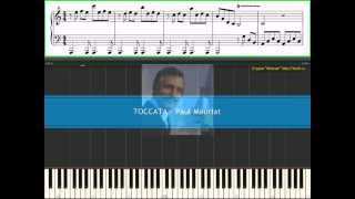 Toccata - Paul Mauriat (Ноты, Видеоурок для фортепиано) (Piano tutorial)