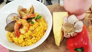 Risotto de mariscos por Gonzalo D´Ambrosio