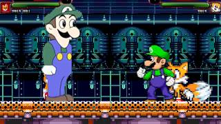TheMattalocalypse Random Mugen Battle - 851 - Weegee/Tails Doll VS. Luigi/Tails