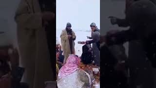 Snow fall near Madina Al Munawara 12.01.2020 please subscribe my channel