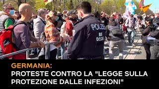 Germania: proteste contro la "Legge sulla protezione dalle infezioni"