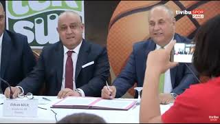 Teksüt Bandırma BK İsim Sponsoru ve Yeni Logo Tanıtımı Yapıldı