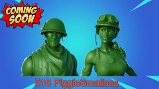 Fortnite - NEW toy soldier skins coming soon ? - £20 gift card giveaway at 300 subs so show the love